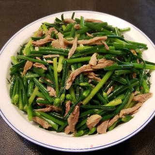 Duck Shredded Chives recipe
