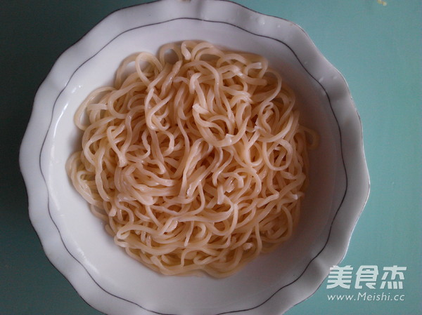 Fried Noodles with Sea Cucumber recipe