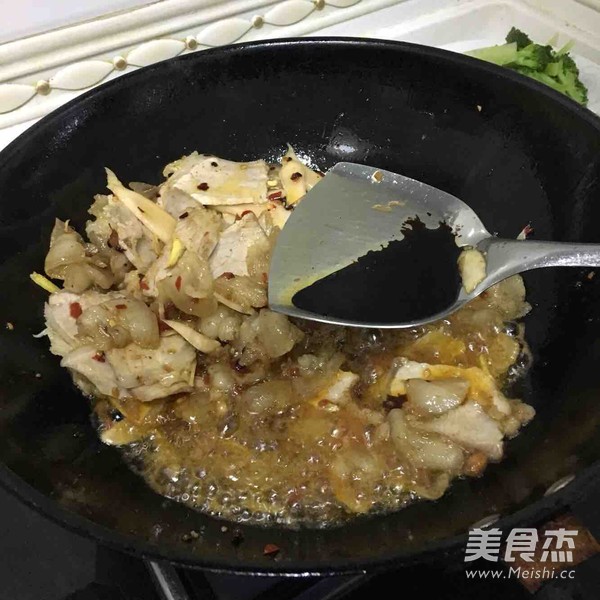 Potato Lettuce Twice Cooked Pork recipe