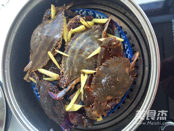 Quick Steamed Crab recipe