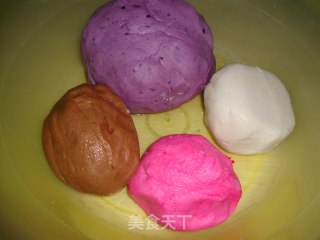 Four Happy Lantern Festival ___four Color Tangyuan recipe