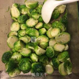 Roasted Brussels Sprouts with Olive Oil recipe