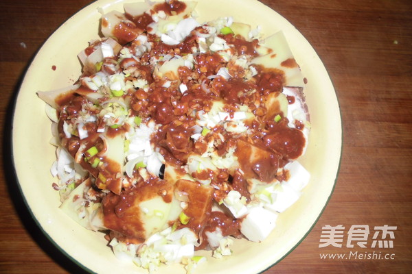 Yam and Taro Fermented Bean Curd Meat recipe