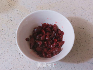 Rich and Rich Taste~【whole Wheat Cranberry Cheese Soft European】 recipe