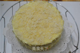 Simple Materials Can Easily Create Fresh Desserts-[cream Almond Cake] recipe