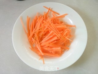 Mixed Carrot and Potato Shreds recipe