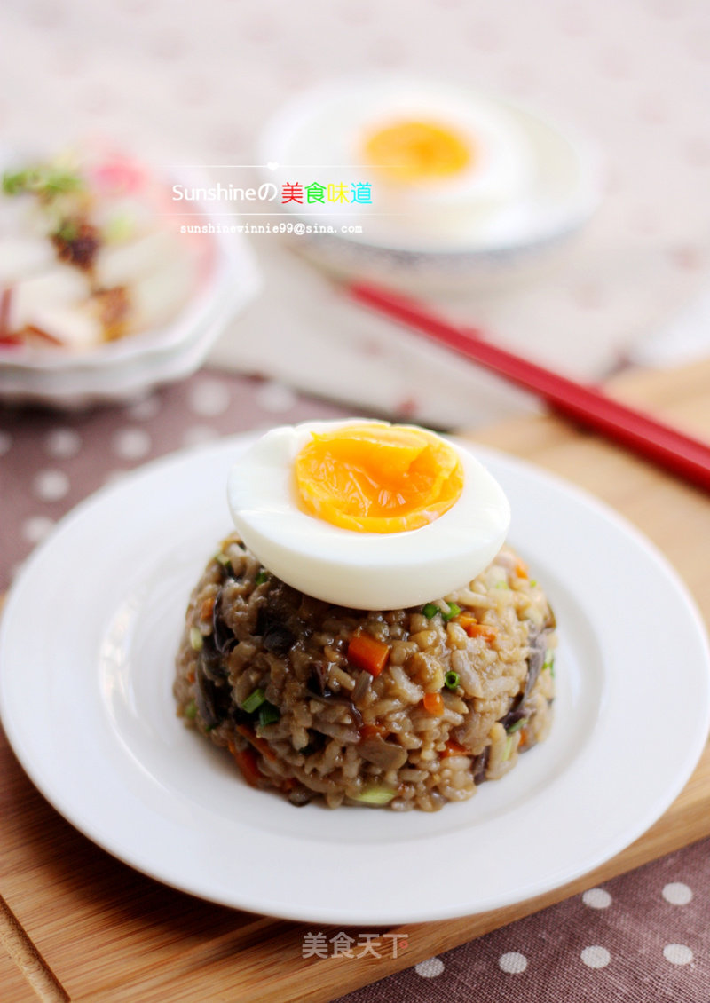 The Deliciousness Can't Stop-----simmered Eggplant Rice recipe