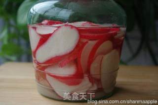 Vinegar Radish recipe