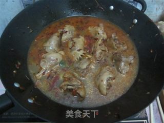 Chicken Head with Spicy Sauce recipe