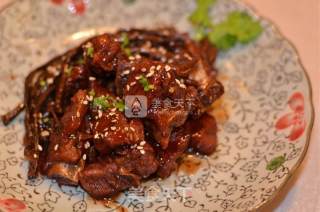 Tea Tree Mushroom Meets Ribs recipe