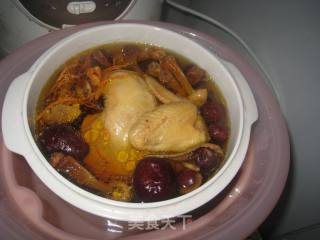 Stewed Chicken with Matsutake Mushroom recipe