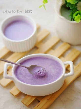 Purple Sweet Potato Sago recipe