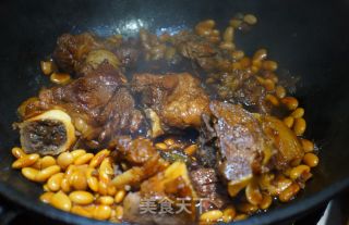 Braised Pork Bone and Soya Beans recipe