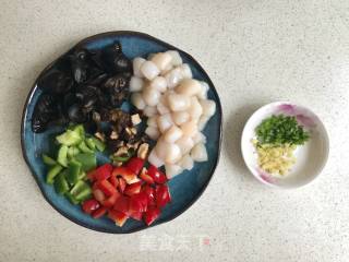 Stir-fried Fresh Scallops recipe