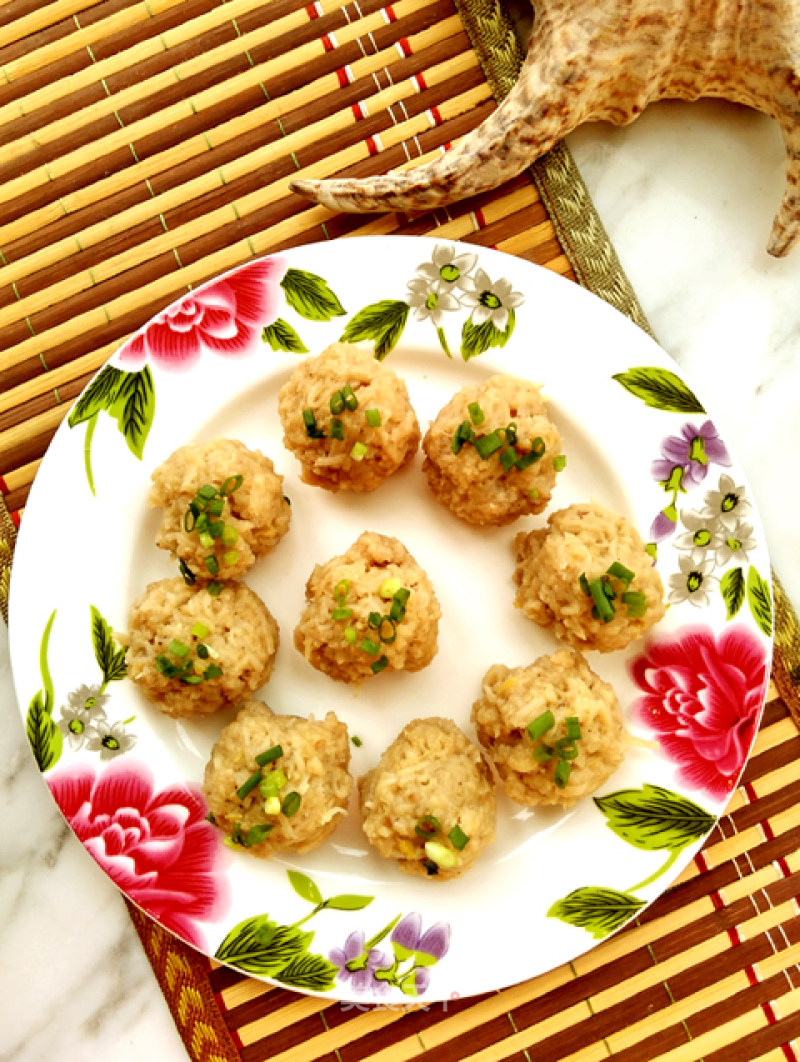 #trust of Beauty# Steamed Lotus Root Pills recipe