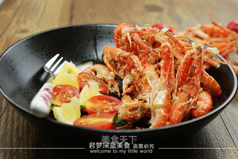 [fried Small Crayfish]---mini Crayfish with Fresh Flavor and Calcium Supplement recipe