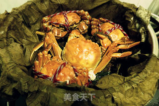 Hairy Crab with Lotus Flavor recipe