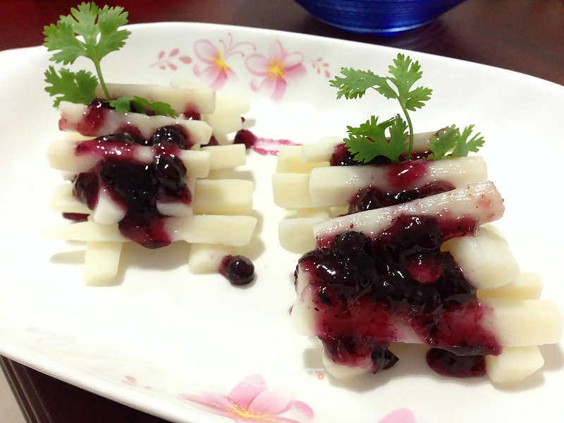 【blueberry Yam】 recipe