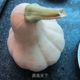 Steamed Pumpkin with Shredded Pork recipe