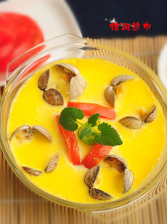 Tomato Clam Steamed Egg