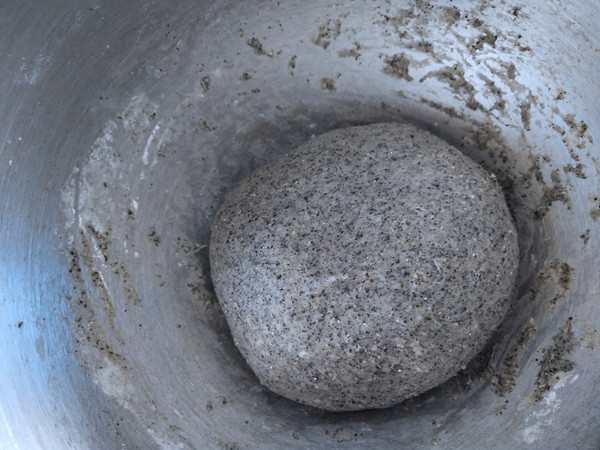 Black Sesame Shortbread Biscuits recipe