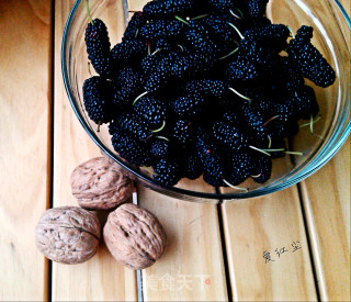 Mulberry Walnut Juice recipe