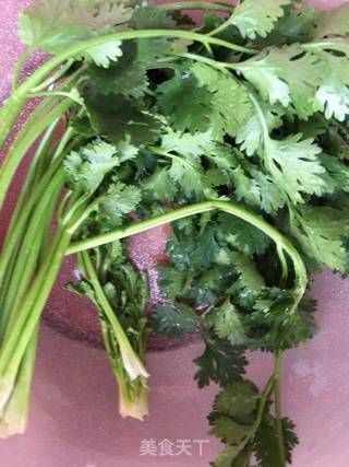 Stir-fried Parsley recipe