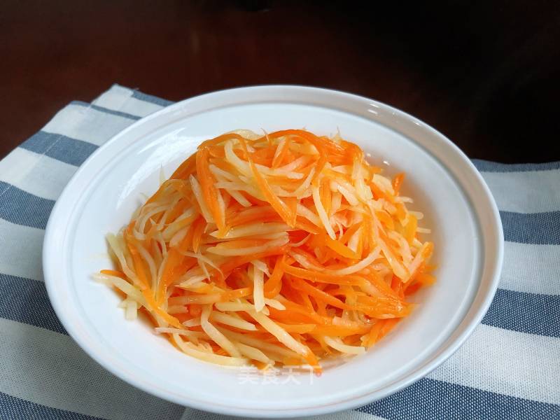 Stir-fried Double Wire recipe