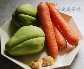 Chayote and Jujube Soup recipe