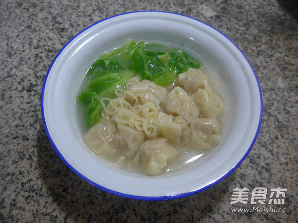 Thick Soup Bao Small Wonton Rippled Noodles recipe