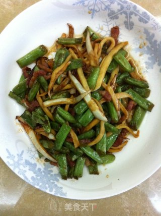 String Beans and White Bacon recipe