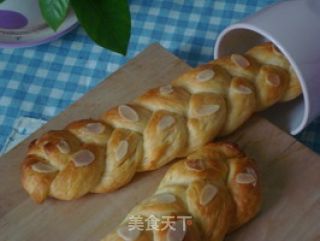 Whipped Cream Braided Bread recipe