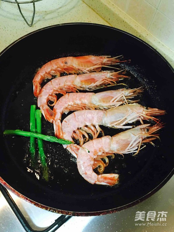 Fried Argentine Red Shrimp recipe