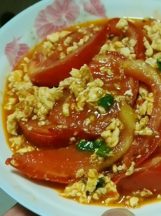 Scrambled Eggs with Tomatoes recipe