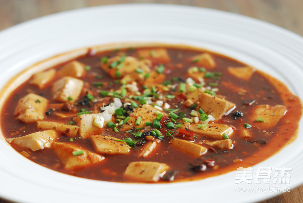 Black Porcini Mapo Tofu recipe