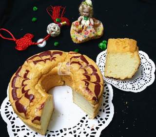 #aca烤明星大赛# Chiffon Cake (air Fryer Version) recipe
