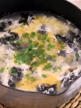 Egg Seaweed Soup recipe