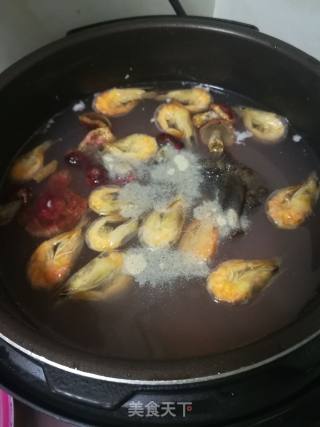 Mountain Delicacies and Seafood Porridge recipe