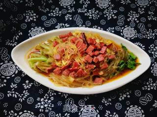 Garlic Vermicelli and Lettuce recipe