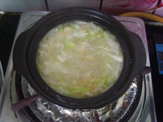 Jelly Scallops, Dried Shrimps and Vermicelli in Clay Pot recipe