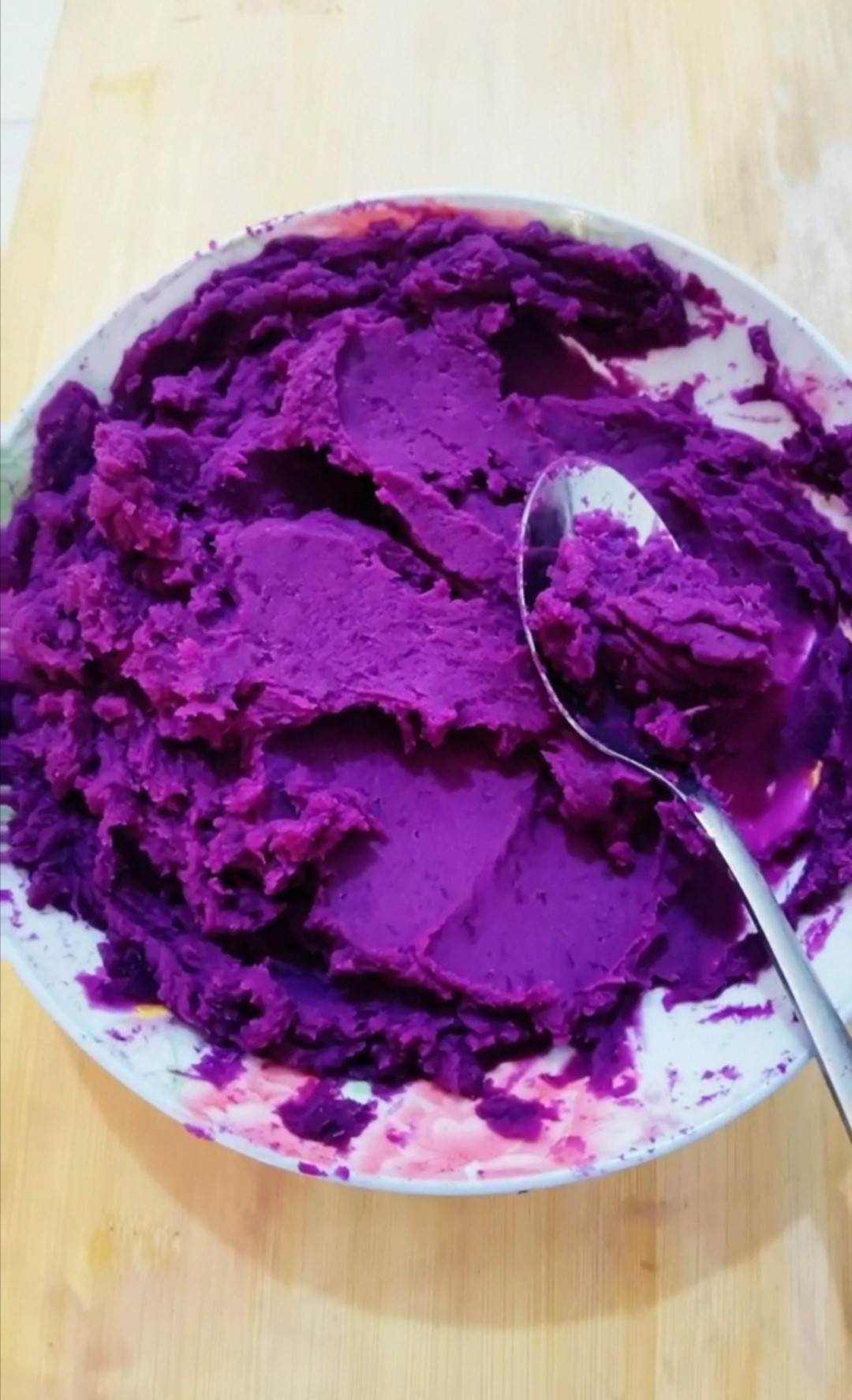 Purple Sweet Potato Pasta Cake recipe
