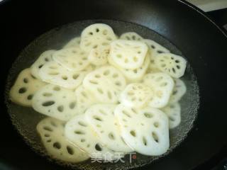 Soft Fried Lotus Root Slices recipe