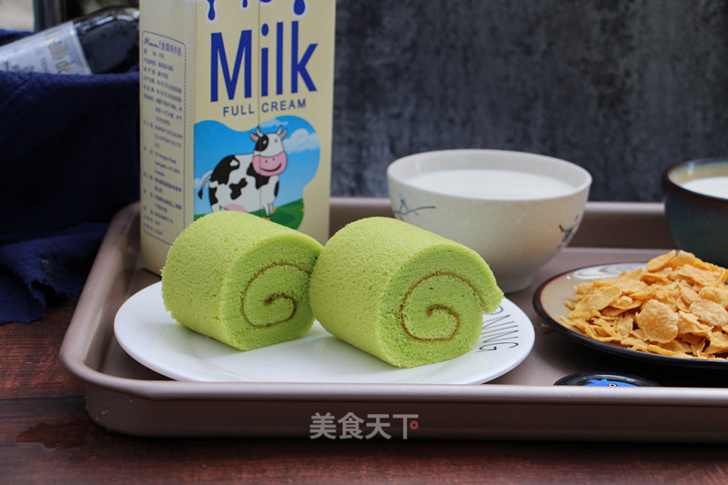 Spinach Cake Roll recipe