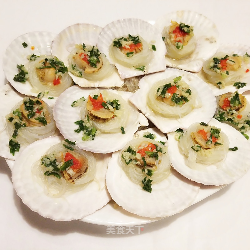 Steamed Scallops with Vermicelli recipe