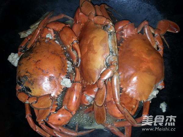 Braised Blue Crab with Huadiao recipe