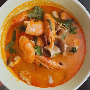 Thai Tom Yum Goong Soup recipe