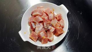 【ginkgo Skewered Pork Neck Meat】it Tastes Smooth and Smooth in The Throat recipe