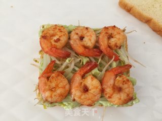 Shrimp and Avocado Sandwich recipe