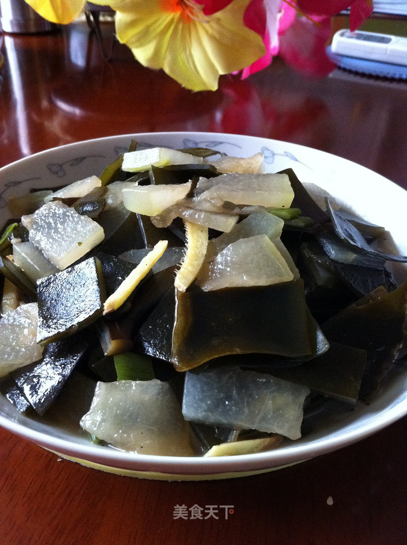 Seaweed Stewed Winter Melon recipe