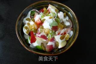 Yogurt Mixed Fruit Salad recipe